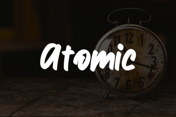 Atomic: A Charming Handwritten Script for Web Design