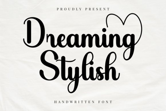 Bring Charm to Your Creations with Dreaming Stylish Font