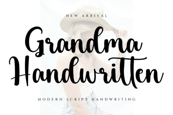 Bring Charm to Your Creations with Grandma Handwritten