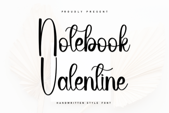 Bring Charm to Your Creations with Notebook Valentine Font