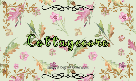 Cottagecore: A Whimsical Handwritten Font for Web Design