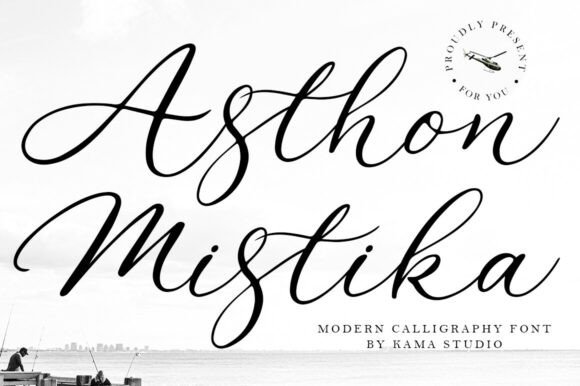 Elevate Your Editorial Design with Asthon Mistika Font