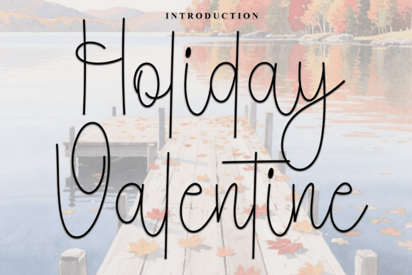 Elevate Your Editorial Design with Holiday Valentine Font