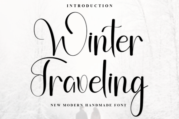 Enhance Your Brand with the Festive Winter Traveling Font