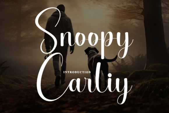 Exploring Snoopy Carliy: A Font for Elegant Branding