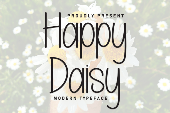 Happy Daisy: A Modern Typeface for Sleek Web Design