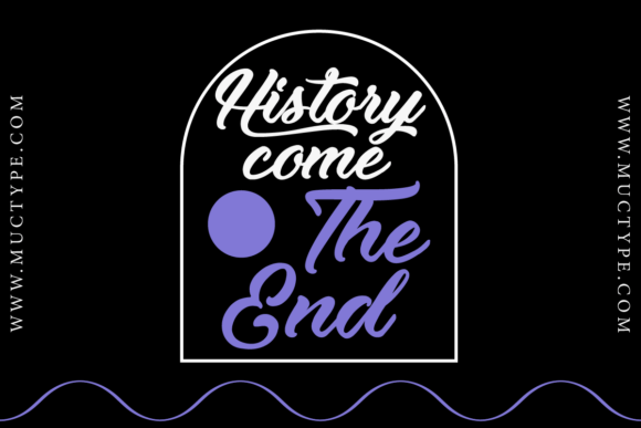 History Come: A Bold Script Font for Modern Web Design