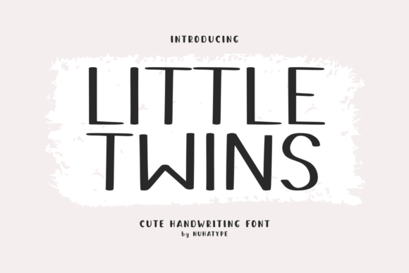 Little Twins: A Handwritten Font for Digital Charm