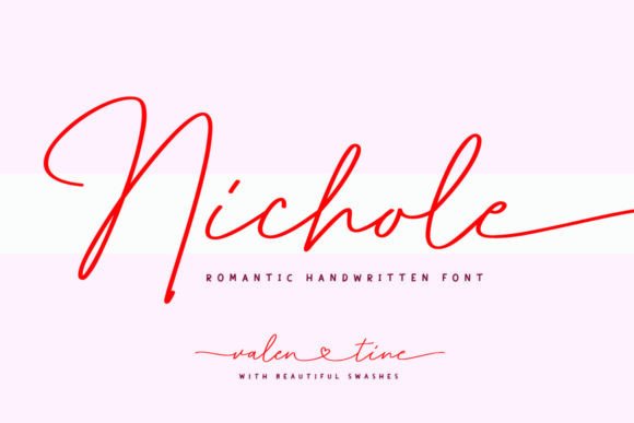 Nichole: A Font That Makes Your Business Look Loved