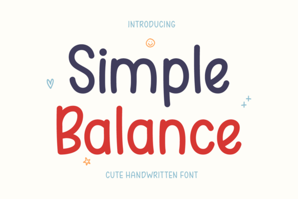 Simple Balance: A Handwritten Font for Editorial Charm