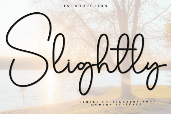 Slightly: A Festive and Merry Typeface for Editorial Charm