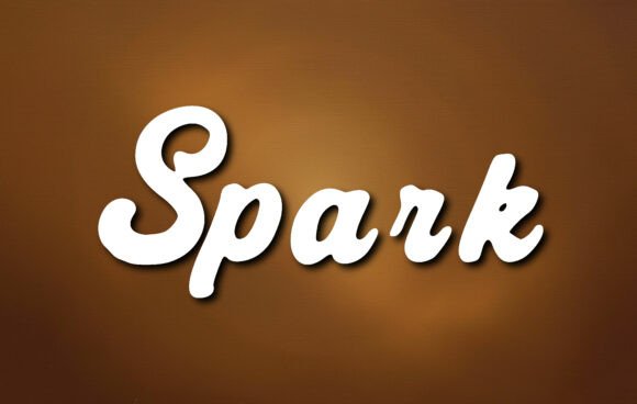 Spark: A Vibrant Script Font for Creative Crafters