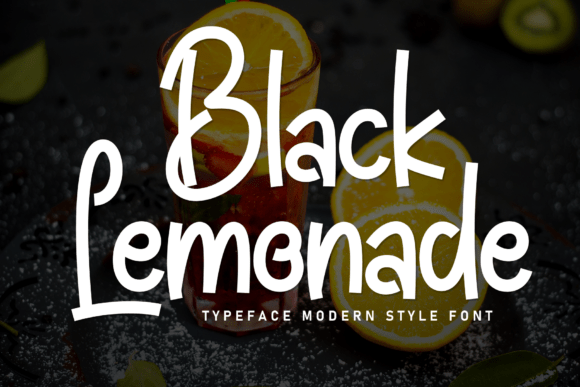 Transform Your Brand with Black Lemonade Font