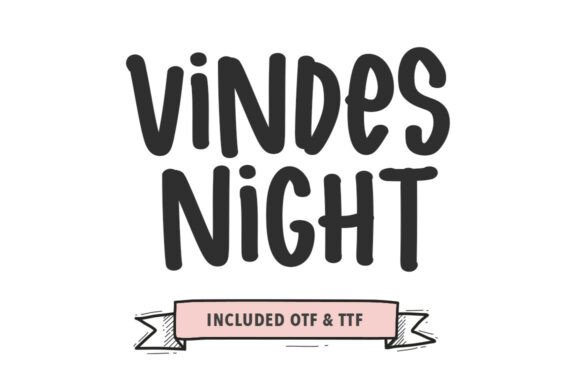 Transform Your Editorial Design with Vindes Night Font