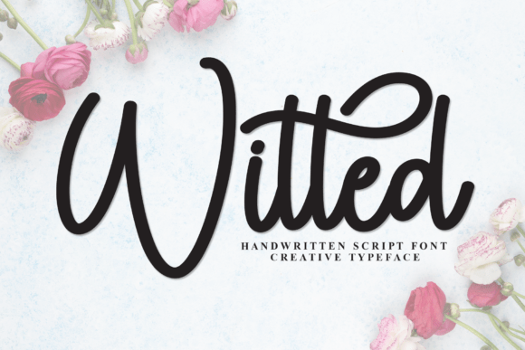 Witted: A Premium Script Font for Creative Web Design